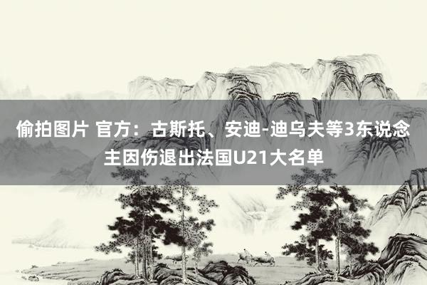 偷拍图片 官方：古斯托、安迪-迪乌夫等3东说念主因伤退出法国U21大名单