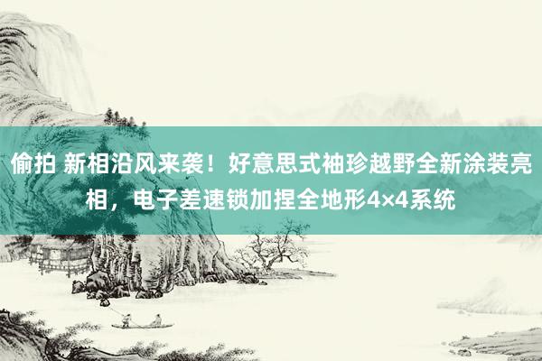 偷拍 新相沿风来袭！好意思式袖珍越野全新涂装亮相，电子差速锁加捏全地形4×4系统