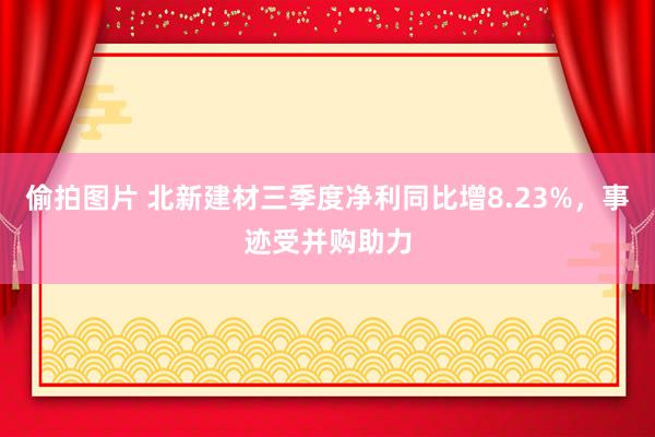 偷拍图片 北新建材三季度净利同比增8.23%，事迹受并购助力