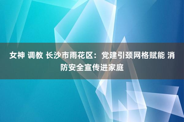 女神 调教 长沙市雨花区：党建引颈网格赋能 消防安全宣传进家庭